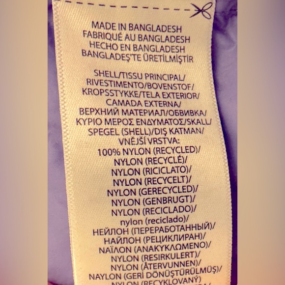 POLO BY RALPH LAUREN EUC Sz 5  Purple Puffer Vest - Picture 7 of 9